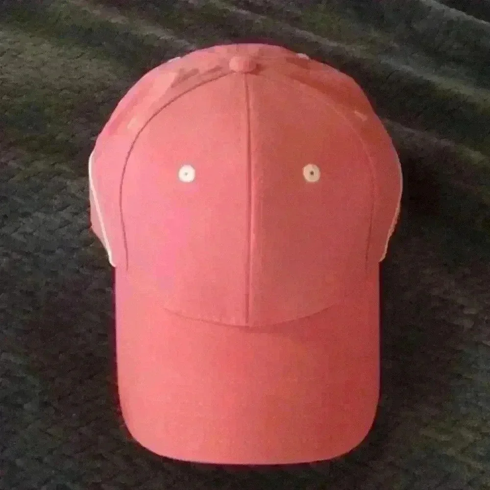 Hypgear Pink Floral Tropical Baseball Cap Adjustable Strap Cotton Polyester